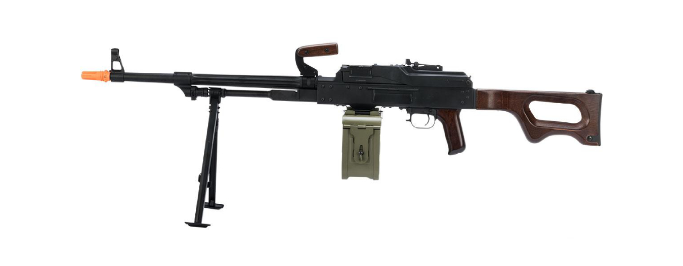 A&K PKM PK Squad Automatic Weapon Airsoft Machine Gun